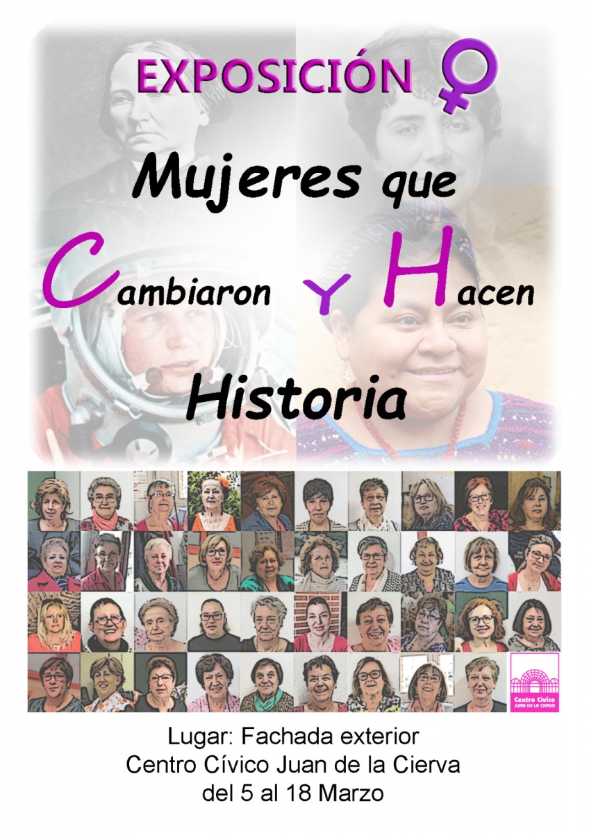 Exposición Mujeres que hacen y cambiaron la Historia